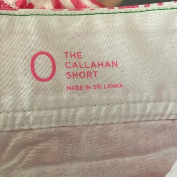 Lilly Pulitzer The Callahan Shorts Get Spotted Pink Lion design - Picture 7 of 9